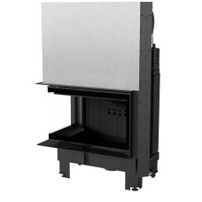Камінна топка Kratki MBM 10 ліва BS гільйотина black thermotec