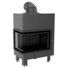 Камінна топка Kratki MBM 10 ліва BS black thermotec