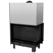 Камінна топка Kratki MBM 10 права BS гільйотина black thermotec