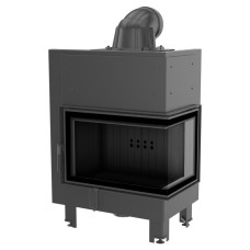 Камінна топка Kratki MBM 10 права BS black thermotec