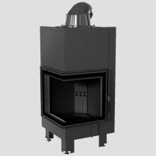 Камінна топка Kratki MBN ліва BS black thermotec   