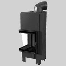 Камінна топка Kratki MBN ліва BS black thermotec   