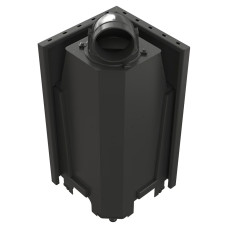 Камінна топка Kratki MBN ліва BS black thermotec   