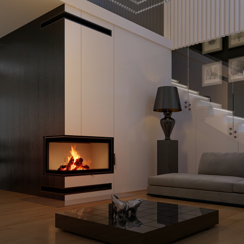 Сталевий камін Kratki MBO лівий 15 кВт / Ø 200 мм ➡️ інтернет - магазин WARMHOUSE Львів Сталевий камін Kratki MBO лівий 15 кВт / Ø 200 мм ➡️ інтернет - магазин WARMHOUSE Львів