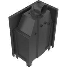 Камінна топка Kratki MBO 15 ліва BS black thermotec
