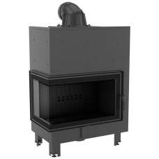 Камінна топка Kratki MBO 15 ліва BS black thermotec