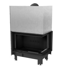 Камінна топка Kratki MBO 15 права BS гільйотина black thermotec