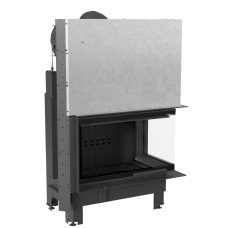 Камінна топка Kratki MBO 15 права BS гільйотина black thermotec