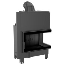 Камінна топка Kratki MBO 15 права BS black thermotec