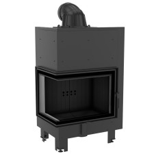 Камінна топка Kratki MBZ 13 ліва BS black thermotec