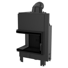 Камінна топка Kratki MBZ 13 ліва BS black thermotec