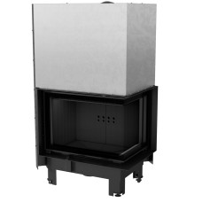 Камінна топка Kratki MBZ 13 права BS гільйотина black thermotec