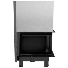 Камінна топка Kratki MBZ 13 права BS гільйотина black thermotec