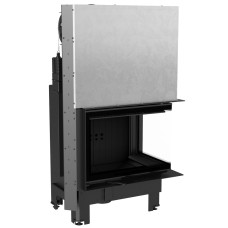 Камінна топка Kratki MBZ 13 права BS гільйотина black thermotec