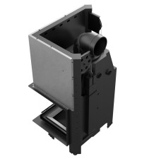 Камінна топка Kratki MBZ 13 права BS гільйотина black thermotec