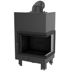 Камінна топка Kratki MBZ 13 права BS black thermotec