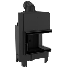 Камінна топка Kratki MBZ 13 права BS black thermotec