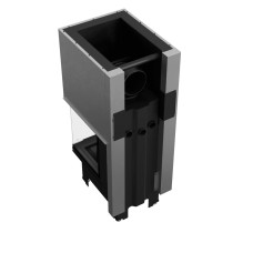 Камінна топка Kratki NBC 500/500 гільйотина black thermotec
