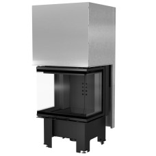 Камінна топка Kratki NBC 600/400 гільйотина black thermotec