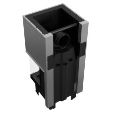 Камінна топка Kratki NBC 600/400 гільйотина black thermotec