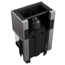 Камінна топка Kratki NBC 680/280 гільйотина black thermotec