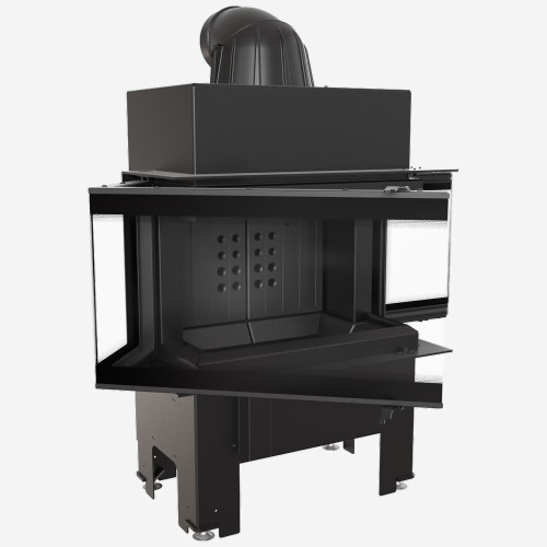 Сталевий камін Kratki NBC 680/280 лівий правий 7 кВт Ø 160 мм black thermotec ➡️ інтернет - магазин WARMHOUSE Львів Сталевий камін Kratki NBC 680/280 лівий правий 7 кВт Ø 160 мм black thermotec ➡️ інтернет - магазин WARMHOUSE Львів