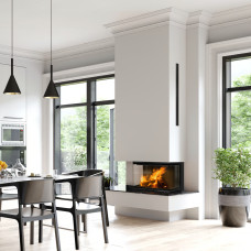 Камінна топка Kratki NBC 800/400 гільйотина black thermotec