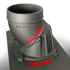 Камінна топка Kratki NBU 500/700 BS гільйотина black thermotec