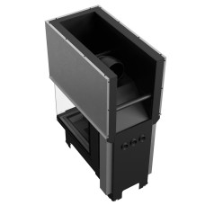 Камінна топка Kratki NBU 500/700 BS гільйотина black thermotec