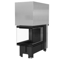 Камінна топка Kratki NBU 500/700 BS гільйотина black thermotec