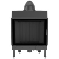 Камінна топка Kratki Nadia 13 black thermotec