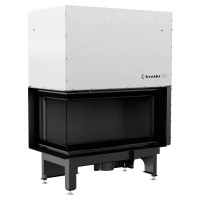 Камінна топка Kratki Nadia 14 ліва BS гільйотина black thermotec