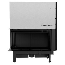 Камінна топка Kratki Nadia 14 ліва BS гільйотина black thermotec