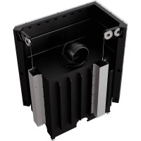 Камінна топка Kratki Nadia 14 ліва BS гільйотина black thermotec