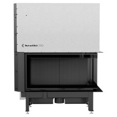 Камінна топка Kratki Nadia 14 права BS гільйотина black thermotec