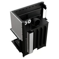 Камінна топка Kratki Nadia 14 права BS гільйотина black thermotec