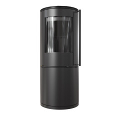Печь каминная Kratki Koza Picard black thermotec