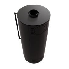Печь каминная Kratki Koza Picard black thermotec