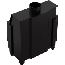 Камінна топка Kratki Simple S ліва BS (6,0 кВт) black thermotec
