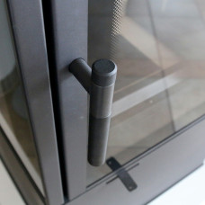 Печь каминная Kratki Thor 8 view black thermotec