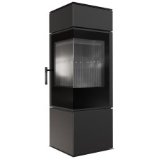 Печь каминная Kratki Thor 8 black thermotec