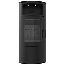 Печь каминная Kratki Koza Titan black thermotec