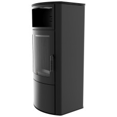 Печь каминная Kratki Koza Titan black thermotec