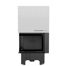 Камінна топка Kratki VN 610/430 ліва BS гільйотина black thermotec