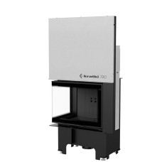 Камінна топка Kratki VN 610/430 ліва BS гільйотина black thermotec