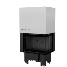 Камінна топка Kratki VN 610/430 права BS гільйотина black thermotec
