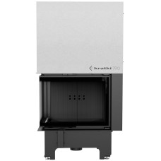 Камінна топка Kratki VN 700/480 ліва BS гільйотина black thermotec