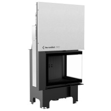 Камінна топка Kratki VN 700/480 права BS гільйотина black thermotec