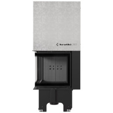 Камінна топка Kratki VN 480/480 ліва BS гільйотина black thermotec