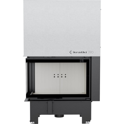 Сталевий камін Kratki VNL 810/410 14 кВт / Ø 200 мм Lift-up / гільйотина відкриття вгору ➡️ інтернет - магазин WARMHOUSE Львів